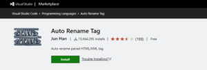 Auto rename tag