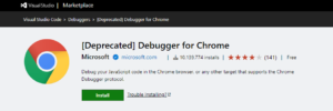 debugger for chrome